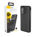 A300 Aspor 4 In1 10000mAh Li-Polymer Battery Fast Charging Power Bank