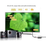 Mini Portable Plug And Play 0.25m DisplayPort To HDMI Adapter - Image 7