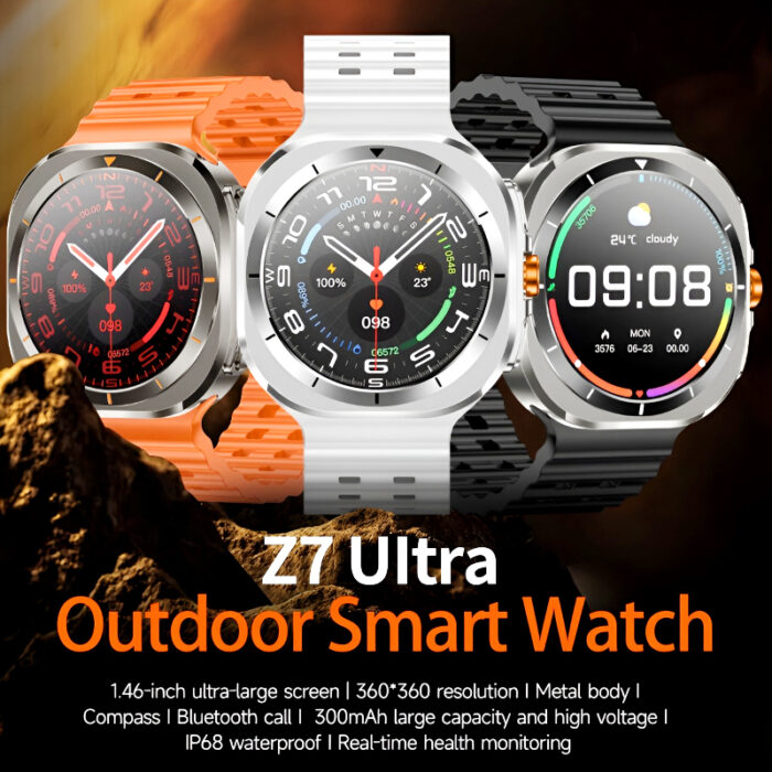 Z7 Ultra 1.46-Inch Ultra Large Screen – Outdoor Sports, Sturdy Design, Large Battery Capacity, Aluminium Alloy Smartwatch - Image 1