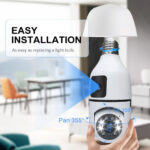 Wireless 360-Degree Pan-Tilt-Zoom Smart Camera with Dual Lenses and IP Connectivity - Image 11