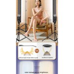 RL-100 Studio LED Light Panel – Adjustable Color Temperature & Brightness with Remote Control - Image 14