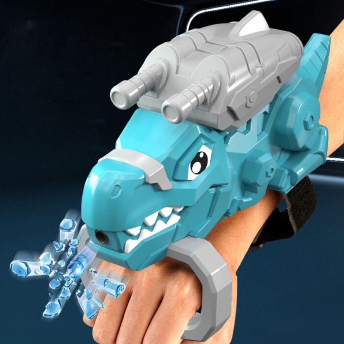 Rechargeable Automatic Electric Armoured Dino Water Gel Ball Laucher Toy For kids - Image 1