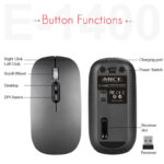 E-1400 Rechargeable 2.4 GHz Wireless Mouse With Silent Clicking - Image 8