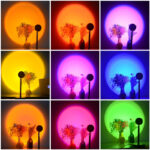 High-Efficiency USB Sunset Projector Lamp With 16-Color LED And Remote Control - Image 6