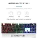 TX35 Limeide RGB Suspension Backlit Lightweight Luminous Wired Gaming Keyboard - Image 10