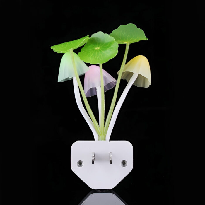 Automatic LED Mushroom Night Light – Color-Changing Sensor Lamp with Dusk-to-Dawn Auto On/Off, Plug-in Night Light for Kids Room, Nursery, Bedroom & Home Decor - Image 8