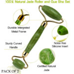 Pack Of 2 Contow Facial Roller And Massager For Anti-Wrinkle And Puffy Eyes, Dark Circles - Image 5