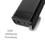 A306 Aspor 30000mAh LCD Display 22.5W And 20W PD Quick Charging Power Bank - Image 9
