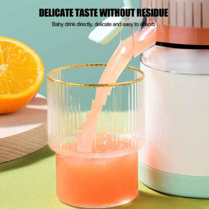 Automatic Household Electric Citrus Juicer With USB & Cleaning Brush - Image 4