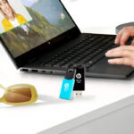 HP 712w Flash Drive – Compact, Capless Design with 32GB, 64GB, or 128GB Capacity - Image 10