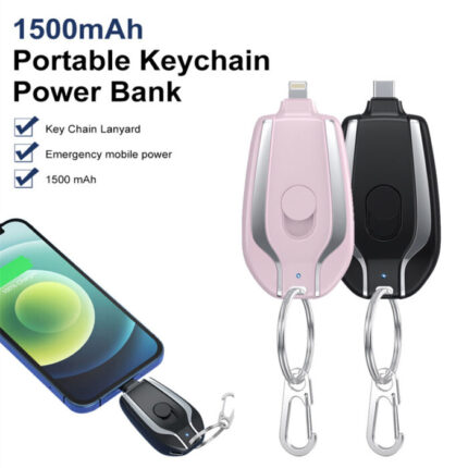 Dropshipper & Wholesaler in Pakistan with Largest Inventory & Products Range – Biggest Platform for Resellers 0   13% Off Lightbox Download All Images 💸 Share & Sell Home » Shop » Ultra-Compact 1500mAh Keychain Emergency Charger With Type-C Fast Charging Backup Power Bank For Android And Lightning Ultra-Compact 1500mAh Keychain Emergency Charger With Type-C Fast Charging Backup Power Bank For Android And Lightning
