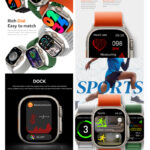 HW9 Ultra Max 2.2 Inch Amoled Screen Display Series 8 Smart Watch - Image 5
