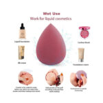 Mini Pack of 6 Beauty Blenders Compact Design for Smooth, Flawless Application - Image 3