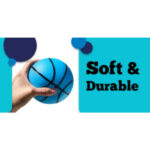 Team Sports Outdoor Indoor Games Standard Color & Size 5 Mini Rubber Basketball - Image 6