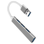 Aluminium Shell Portable 4 Ports USB 3.0 Adapter - Image 9