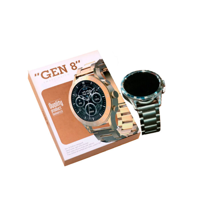 Fossil Stylish 8TH Generation Round Dial Dual Strap Smart Watch - Image 6