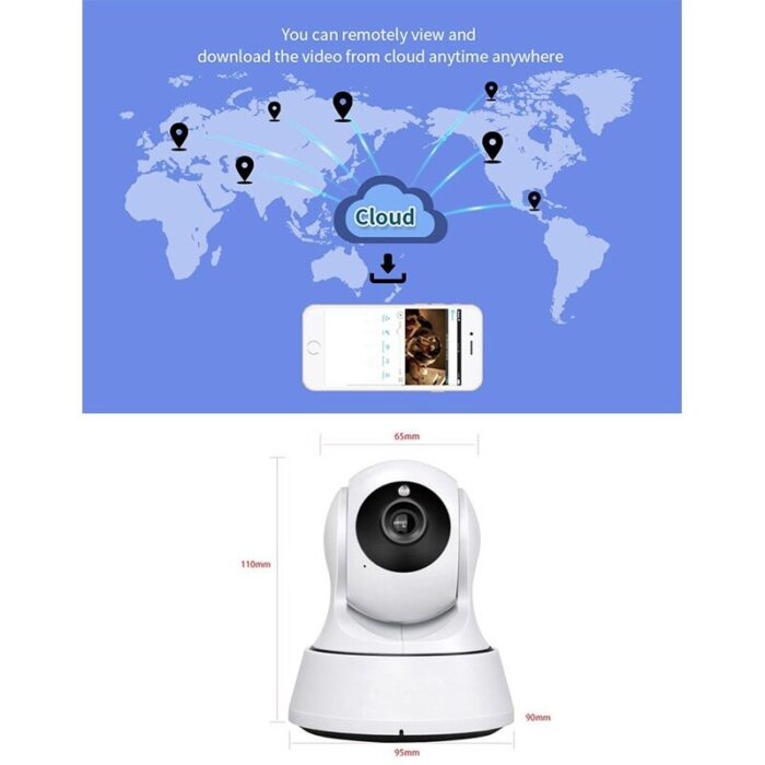 HD 1080P IP Camera Wireless Surveillance WIFI Camera Night Vision Two-Way Voice Indoor Smart Monitor - Image 8