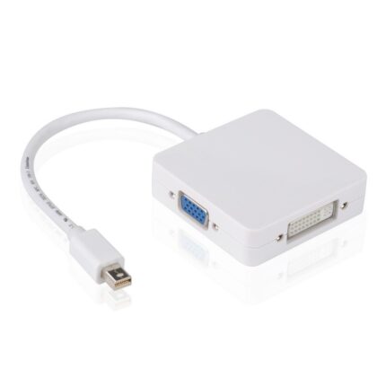 3-In-1 Mini-DisplayPort To HDMI / DVI / VGA Cable Adapter