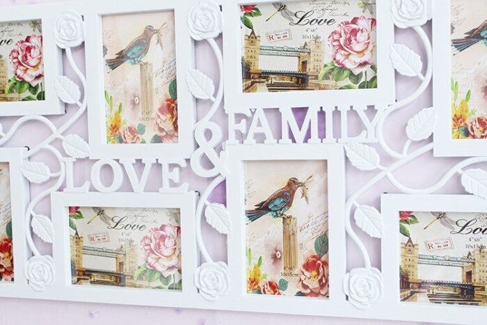 Creative Family Photo Frame European Style Decorative Wall Picture Frame - Image 2