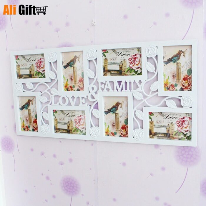 Creative Family Photo Frame European Style Decorative Wall Picture Frame - Image 1