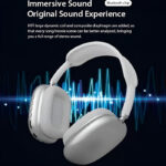 P9 Bluetooth Wireless Noise-Cancelling Stereo Headphones with Mic for Sports & Gaming - Image 7