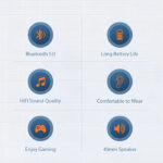 P9 Bluetooth Wireless Noise-Cancelling Stereo Headphones with Mic for Sports & Gaming - Image 26