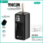 SOVO THOR Series SPB-652 50000mAh 22.5W PD Super Fast Charging Power Bank with Digital Display - Image 2