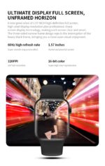 HW12 Smart Watch 1.57Inch Square Screen Bluetooth Call Blood Oxygen Heart Rate Monitor Fitness Tracker Wristband - Image 5