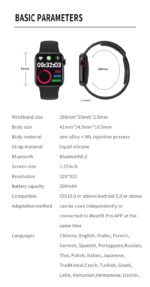 HW12 Smart Watch 1.57Inch Square Screen Bluetooth Call Blood Oxygen Heart Rate Monitor Fitness Tracker Wristband - Image 4