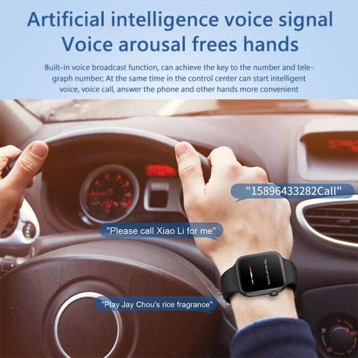 I9 Pro Max 2.0 Inches SmartWatch For Phone Call Custom Watch Face Sport Waterproof - Image 8