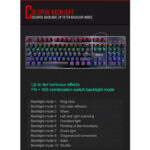 MK-X80 Wired Mechanical Gaming Keyboard With RGB Backlight Effects And Multimedia Function Keys - Image 7