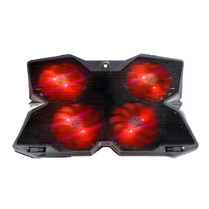 F4 Plus Notebook Cooling Pad Ultimate Cooling Power With Silent Operation And Vibrant LED Effects - Image 4