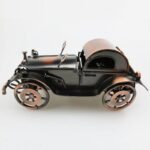 Iron Old Car Ornaments Bone-Shaker Vintage Car Retro And Nostalgic Window Decorations - Image 3