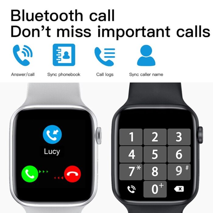 MC72 Pro Series 6 Smart Watch Bluetooth Call Body Temperature ECG Blood Pressure Heart Rate Monitor Smartwatch - Image 4