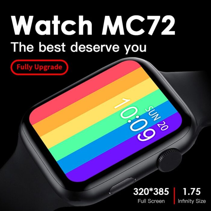 MC72 Pro Series 6 Smart Watch Bluetooth Call Body Temperature ECG Blood Pressure Heart Rate Monitor Smartwatch - Image 8