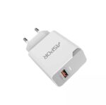 Aspor PD+QC3 0 Charger A822 18W Fast Charger With Micro Cable - Image 2