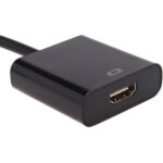 Mini Portable Plug And Play 0.25m DisplayPort To HDMI Adapter - Image 2