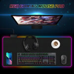 RGB-01 XL Size Soft Microfiber Surface Gaming Mousepad With 14-Color RGB Lighting - Image 7