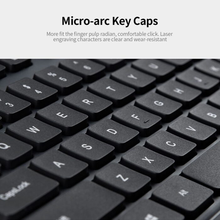 KM901 Keyboard Mouse Combo 2.4G Wireless 78 Key Mini Keyboard And Mouse Set - Image 8