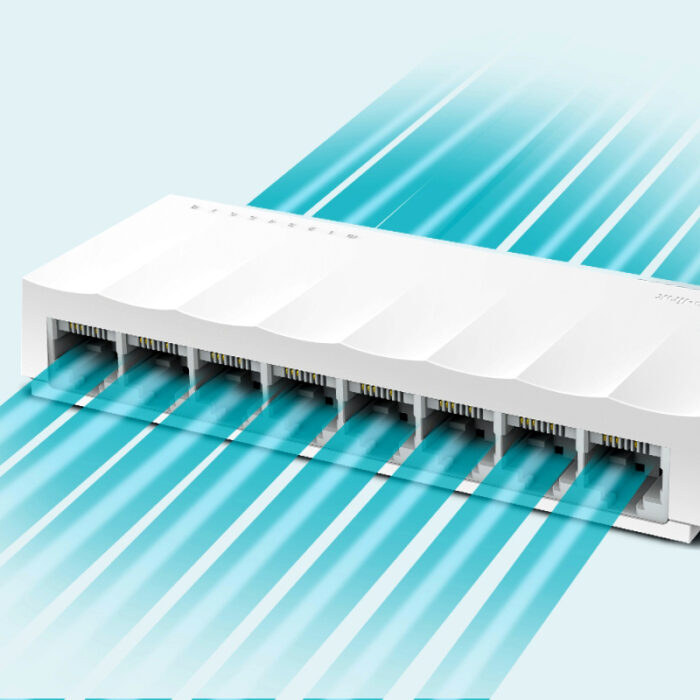 LS1008 TP-Link 8-Port 10/100MBPS Desktop Network Switch - Image 7