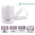 E27 Mini 28W Cool White Led Folding Light Bulb 2800lm - Image 8