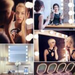 Led Makeup Mirror Light LED Hollywood Light 10 Bulb 12V EU US Plug Dimmable Touch Control DIY Lighting For Dressing Table - Image 6