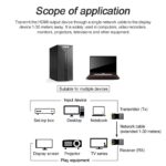 HDMI Cable Extender 4k RJ45 Ports 1080P HD Network HDMI Extension HDMI To RJ45 - Image 7