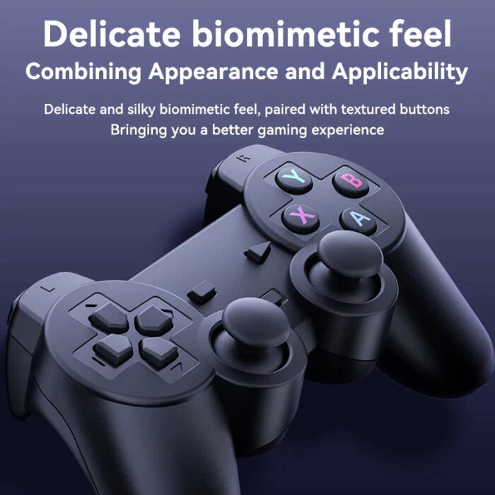 Plug & Play M33 4K Retro GameStick: 64GB, 33,000+ Games w/ Dual Wireless Controllers & 9 Emulators - Image 4
