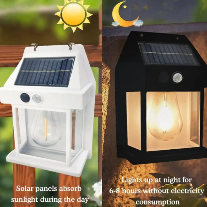 BK-888 Mini Waterproof Solar Interaction Wall Lamp With Motion Sensor Security Light, Featuring 3 Lighting Levels - Image 2