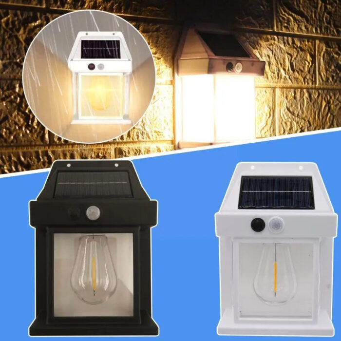BK-888 Mini Waterproof Solar Interaction Wall Lamp With Motion Sensor Security Light, Featuring 3 Lighting Levels - Image 3