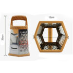6 Sided Stainless-Steel Multi-Purpose Grater - Image 7