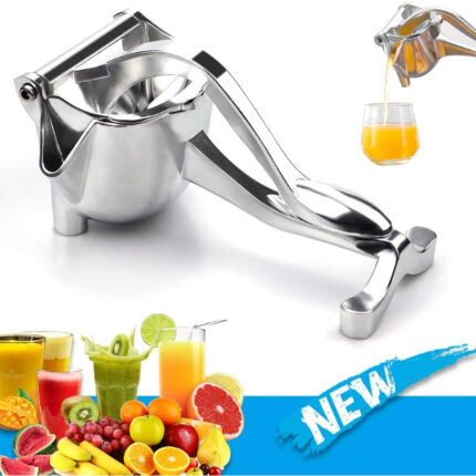 Manual Juice Squeezer Aluminum Alloy Heavy-Duty Hand Pressed Fresh Juice Extractor