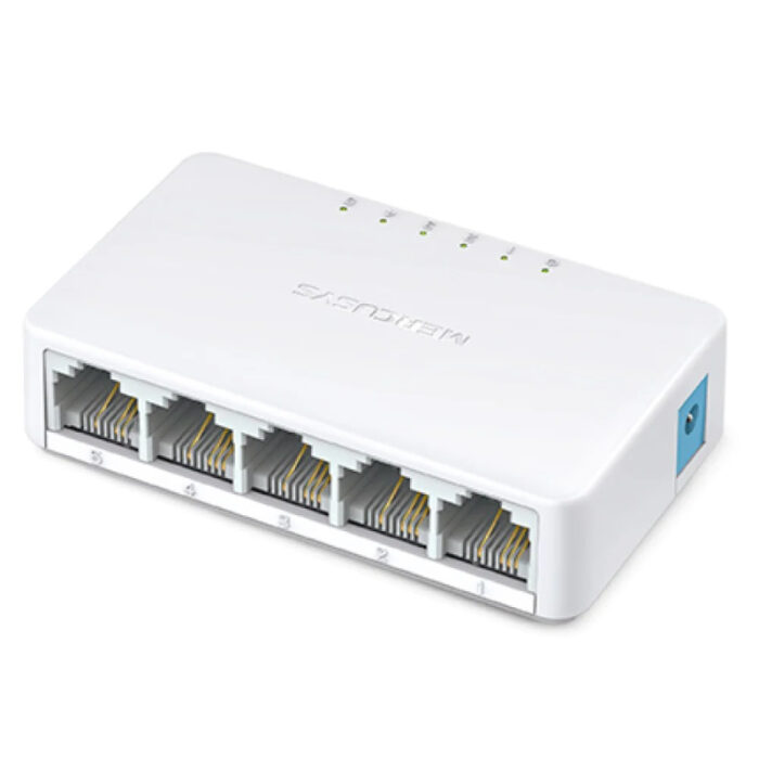 MS105 Mercusys 5-Port 10/100Mbps Desktop Network Switch - Image 2