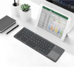 BT-033 Mini Folding Keyboard Touchpad Bluetooth 3.0 Wireless Keypad For Windows Android Ios - Image 6